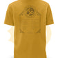 Mustard Blessing T-Shirt - Back - Wales Coast Path